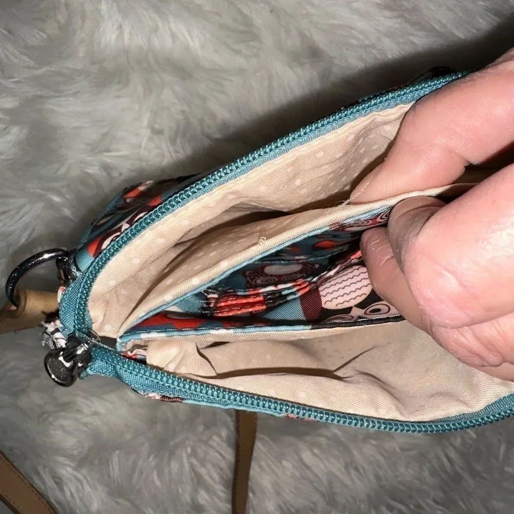 🦉 Chumbak Owl Print Crossbody Bag Adorably functional & full of pockets!